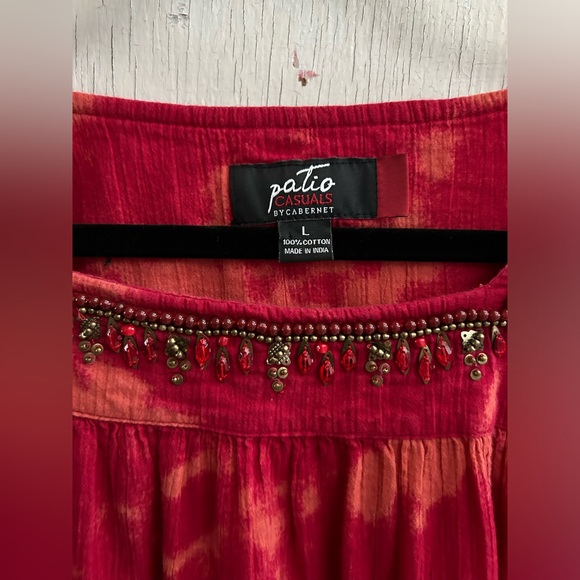 ❤️❤️Patio Casuals by Cabernet Tie-dyed BOHO House Pool Dress❤️❤️ - Picture 2 of 8